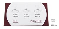 Anello Promesse Donna in Oro bianco NLFE3020